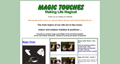 Desktop Screenshot of magictouches.com