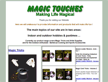 Tablet Screenshot of magictouches.com